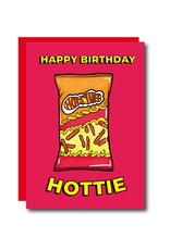 Happy Birthday Hottie Cheetos Greeting Card