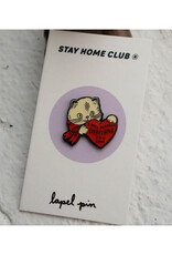 Destroy Cat Enamel Pin *