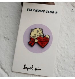 Destroy Cat Enamel Pin *