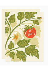 Tiny Tomato Baby Greeting Card