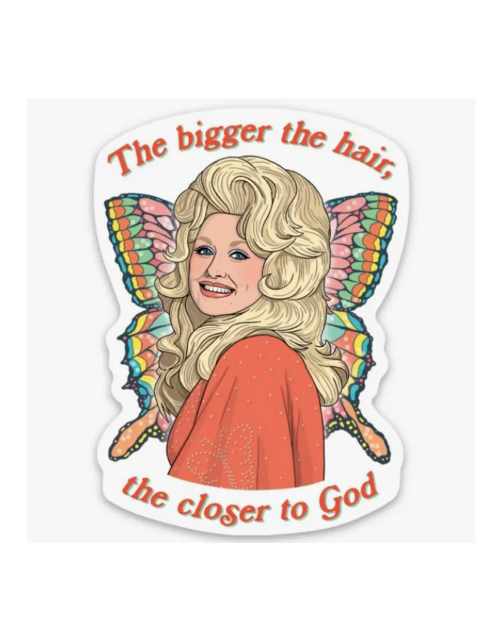 Dolly Bigger the Hair Sticker *