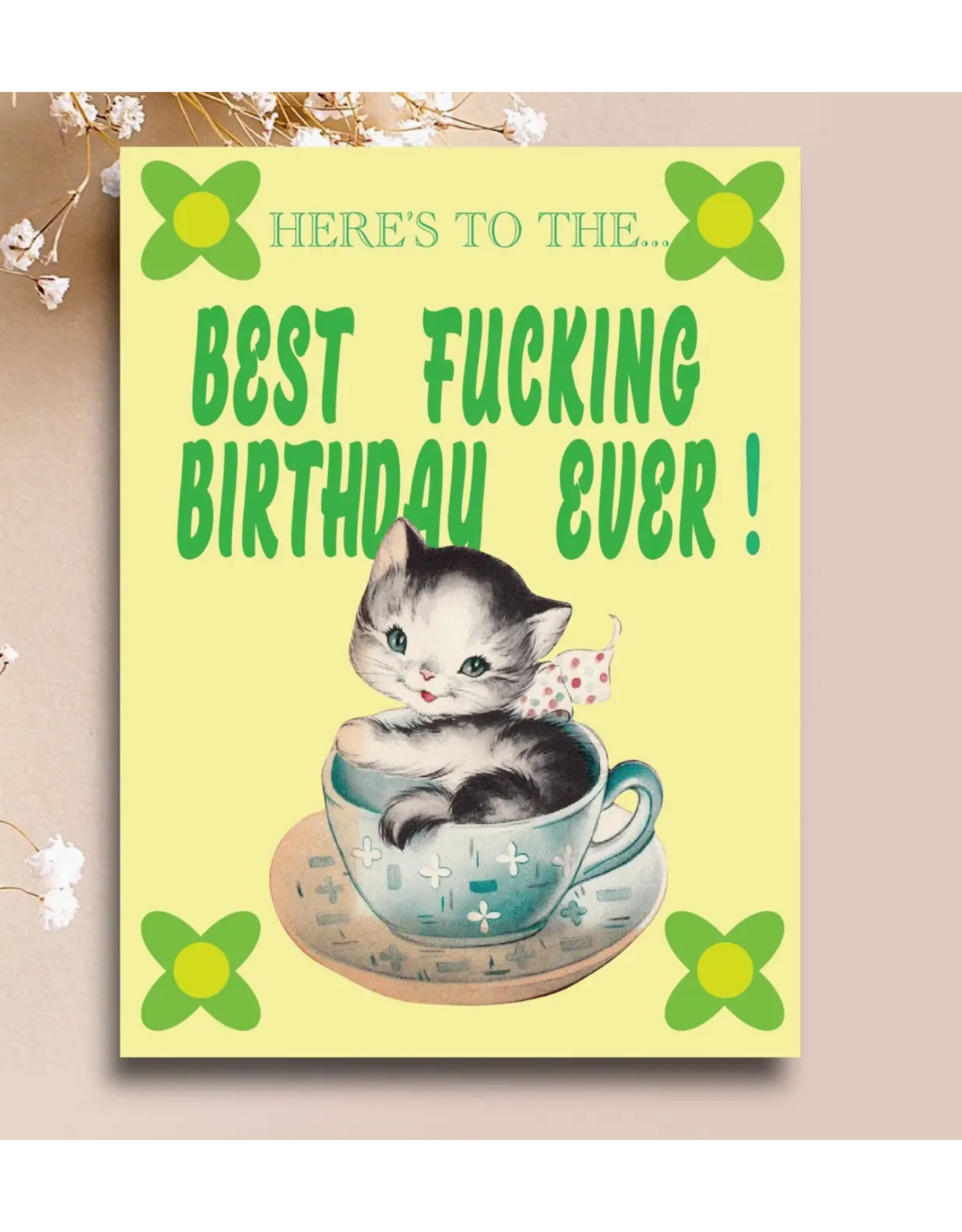 Best Fucking Birthday Ever Greeting Card