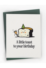 Petty Paper Studio A Little Birthday Toast Greeting Card