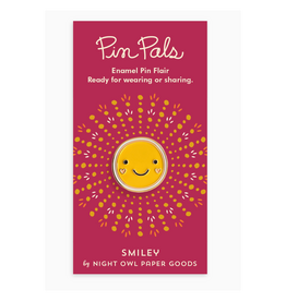 Smiley Enamel Pin*