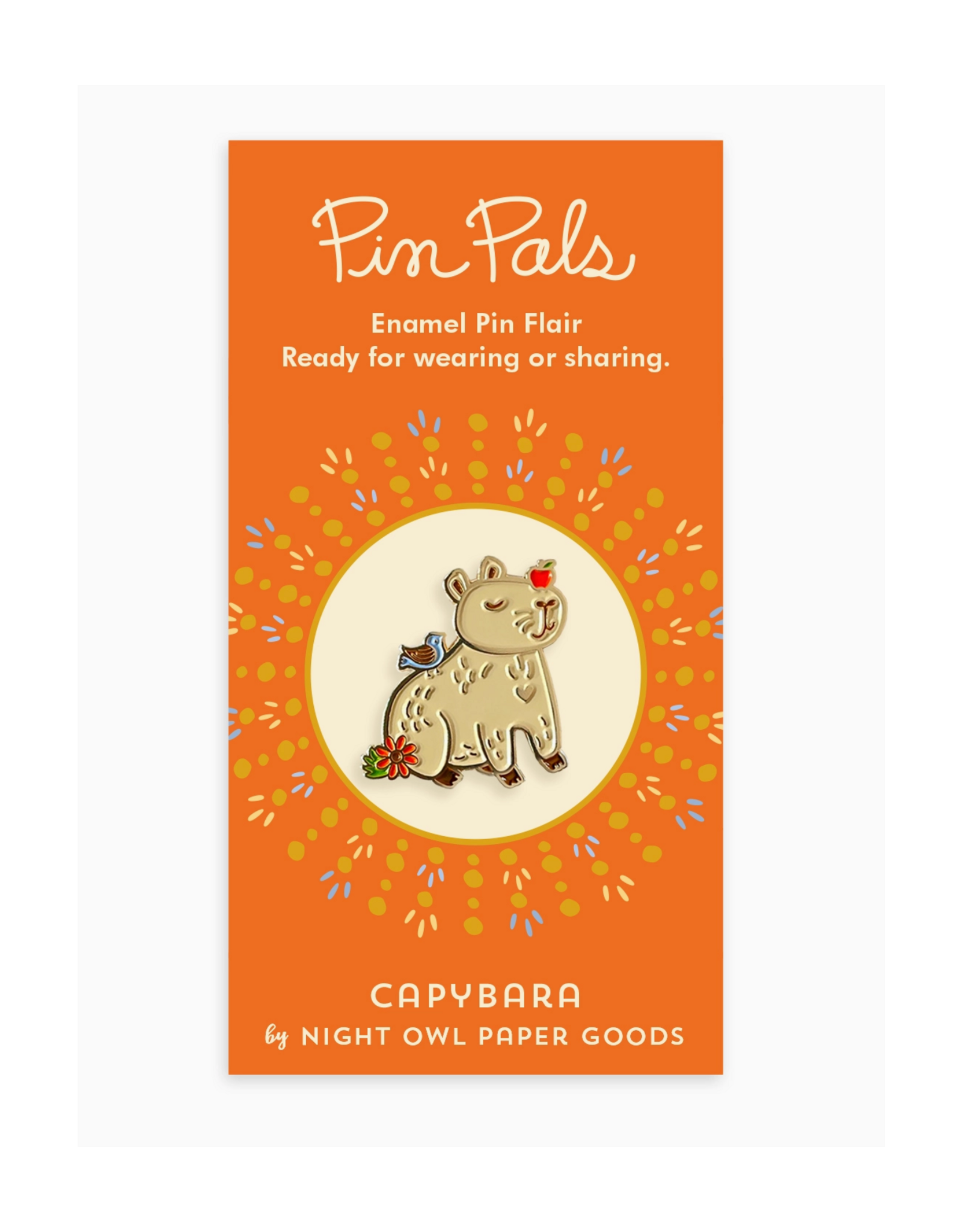 Capybara Enamel Pin*