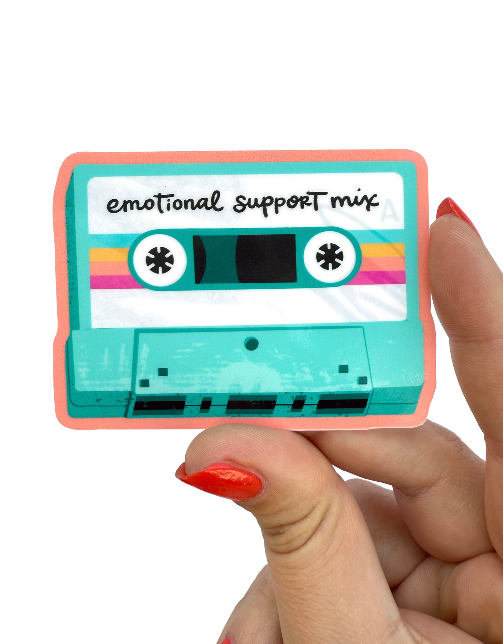 Emotional Support Mixtape Sticker*