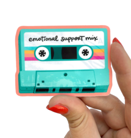 Emotional Support Mixtape Sticker*