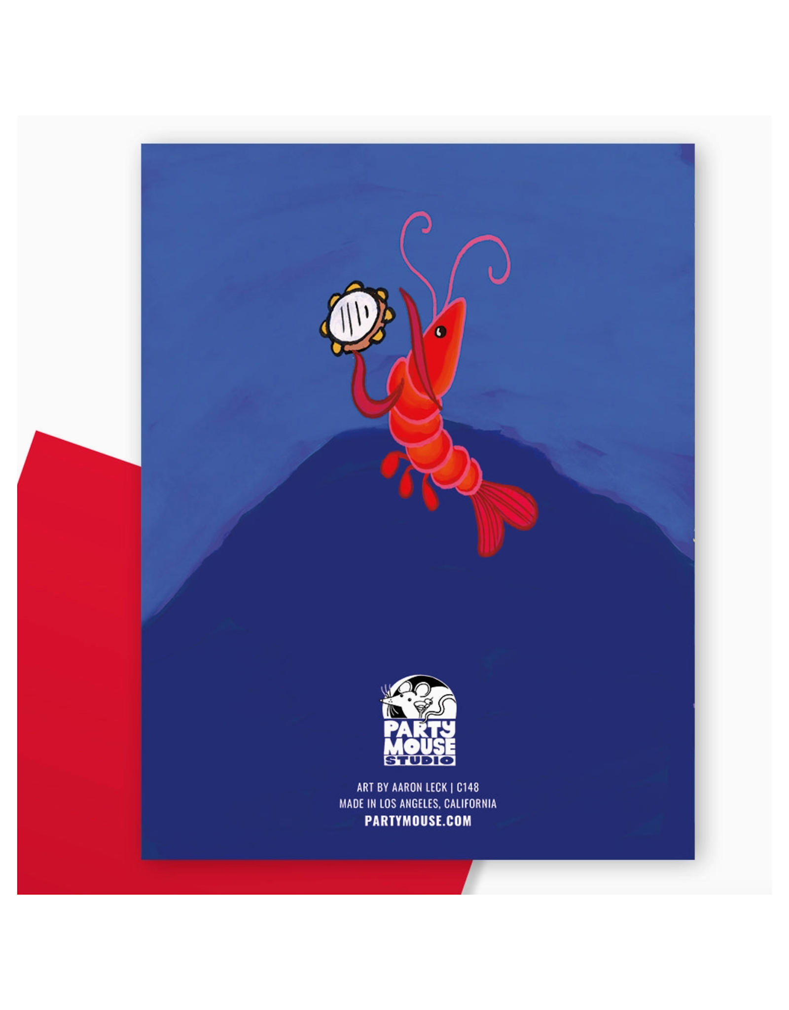 Happy Birthday Shrimply the Best Greeting Card