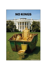 No Kings Dumpster White House Magnet