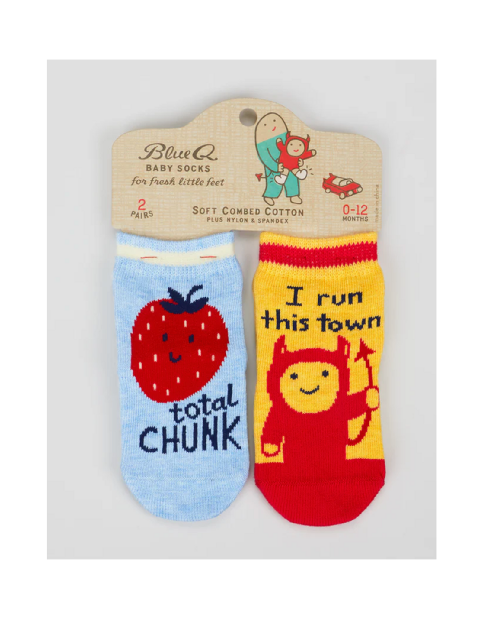 Chunk / Run This Town Baby Socks Set