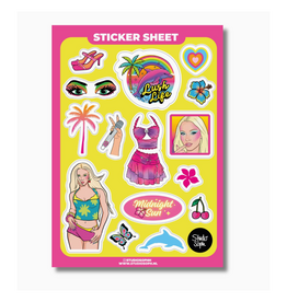 Midnight Sun Zara Larsson Sticker Sheet*