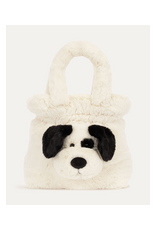 Rafferty Black & White Puppy Handbag