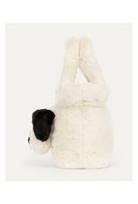 Rafferty Black & White Puppy Handbag