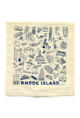 Rhode Island Doodles Tea Towel