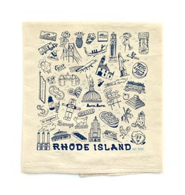 Rhode Island Doodles Tea Towel