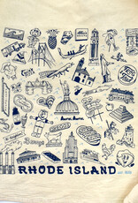 Rhode Island Doodles Tea Towel