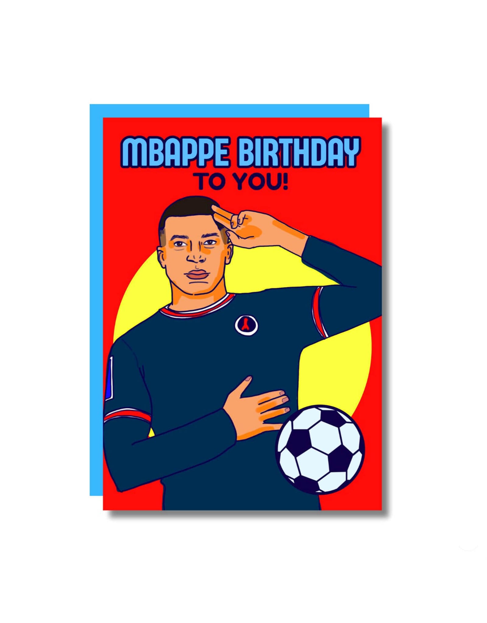 Mbappe Birthday Greeting Card