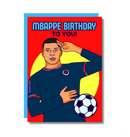 Mbappe Birthday Greeting Card