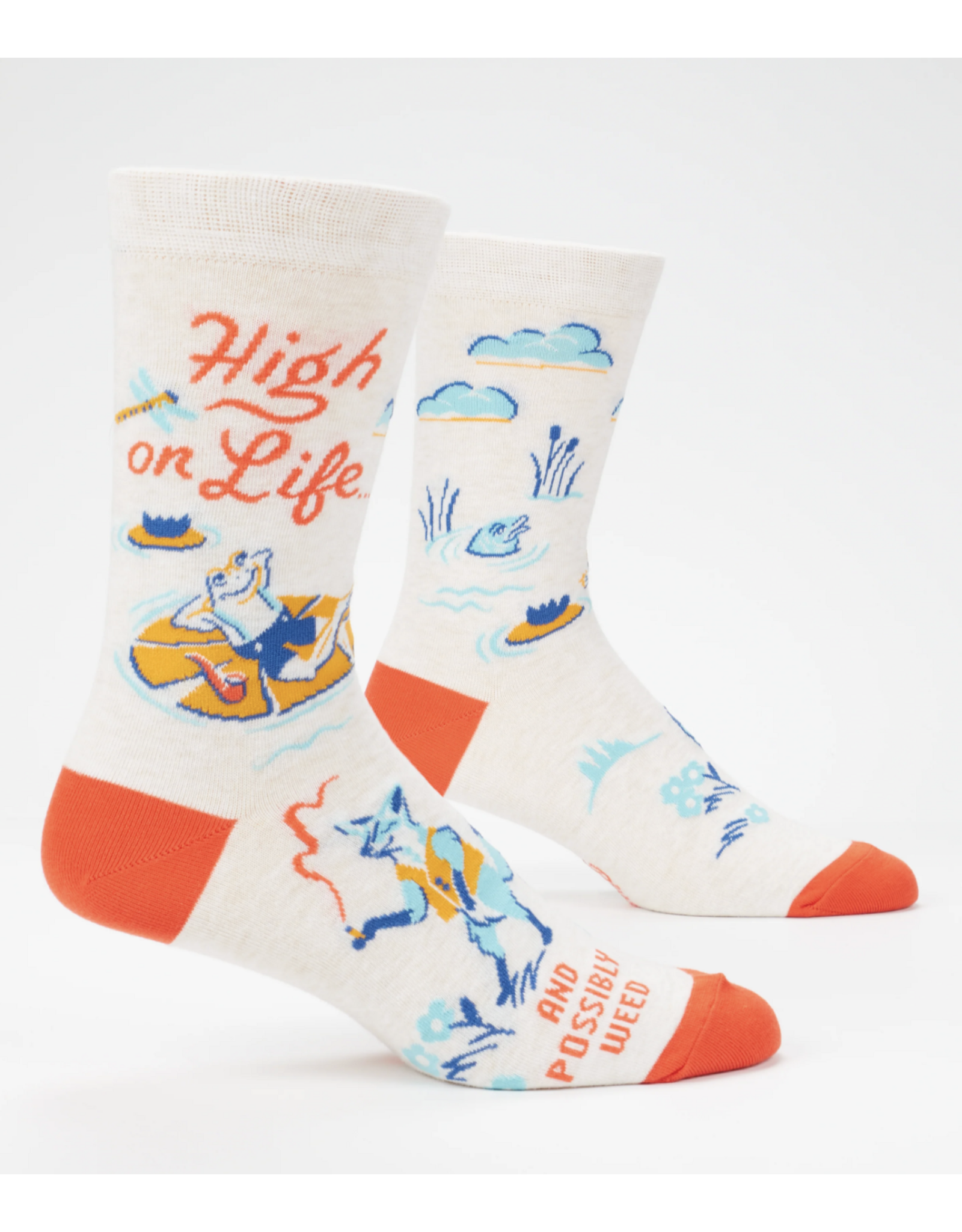 High On Life Men's Crew Socks