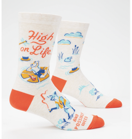 High On Life Men's Crew Socks