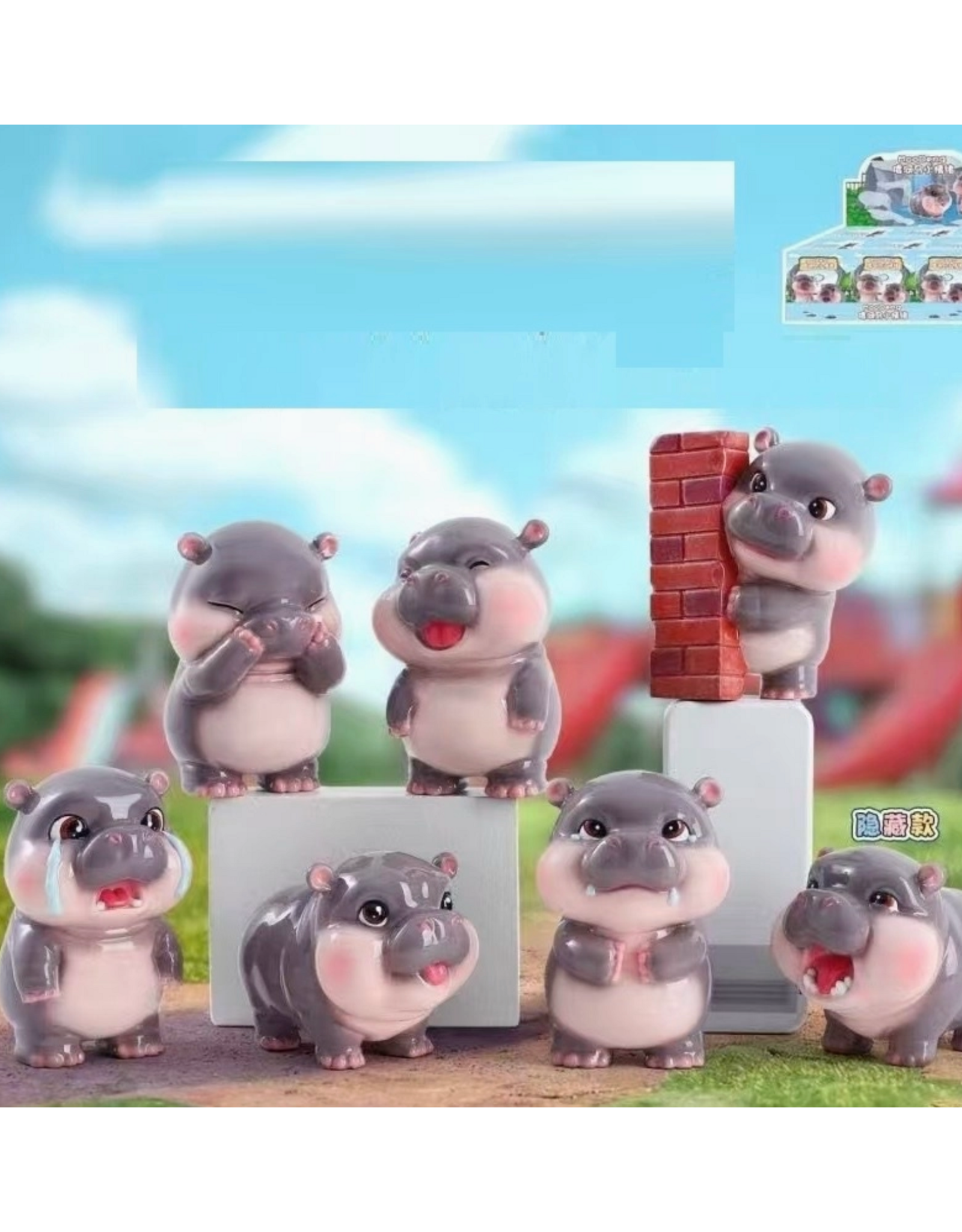 Hippo Moo Deng Blind Box