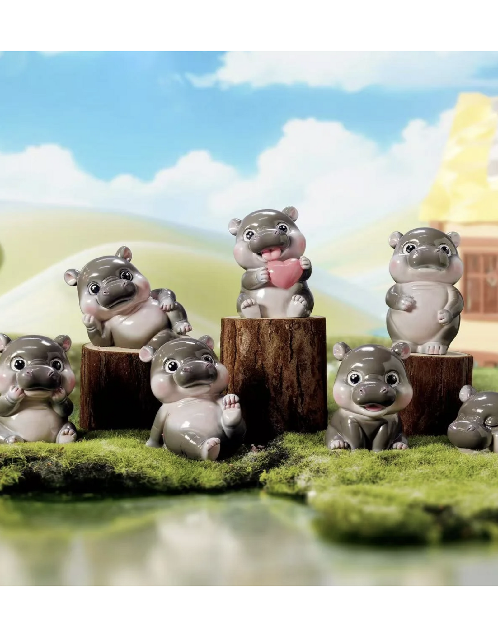 Hippo Moo Deng Blind Box