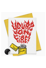 Rock'N Paper Congrats Lighter Greeting Card