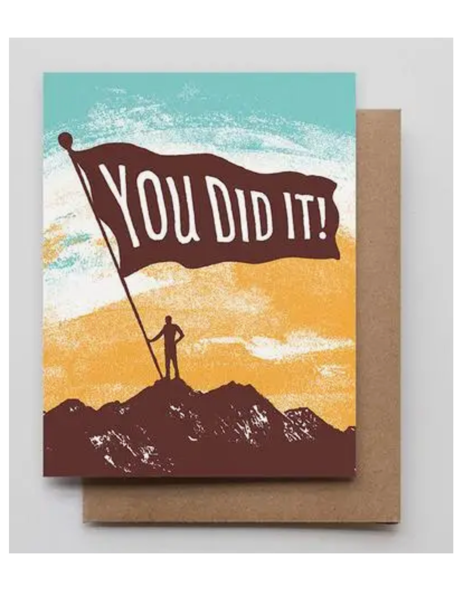 You Did It Mountain Greeting Card