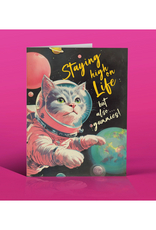 Spacecat Gummies Greeting Card*