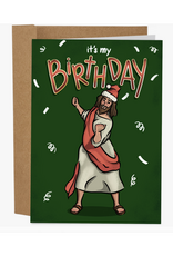 Dancing Jesus Birthday Greeting Card