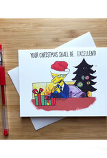 Mr. Burns (The Simpsons) Christmas Greeting Card