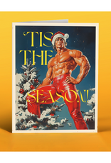 Tis the Season Sexy Christmas Greeting Card