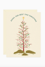 Doing Our Best This Christmas Greeting Card