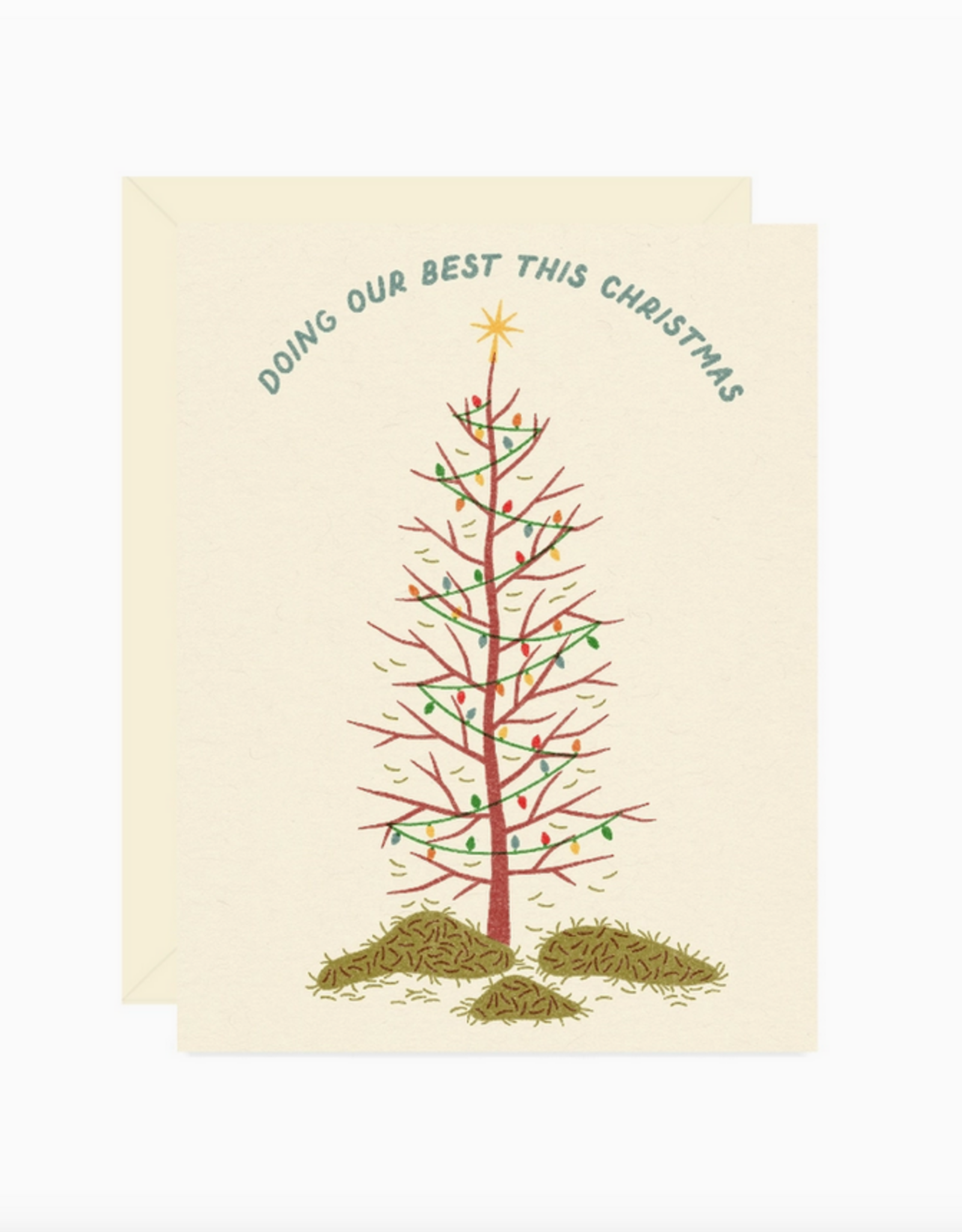 Doing Our Best This Christmas Greeting Card