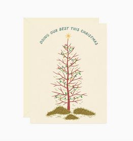 Doing Our Best This Christmas Greeting Card