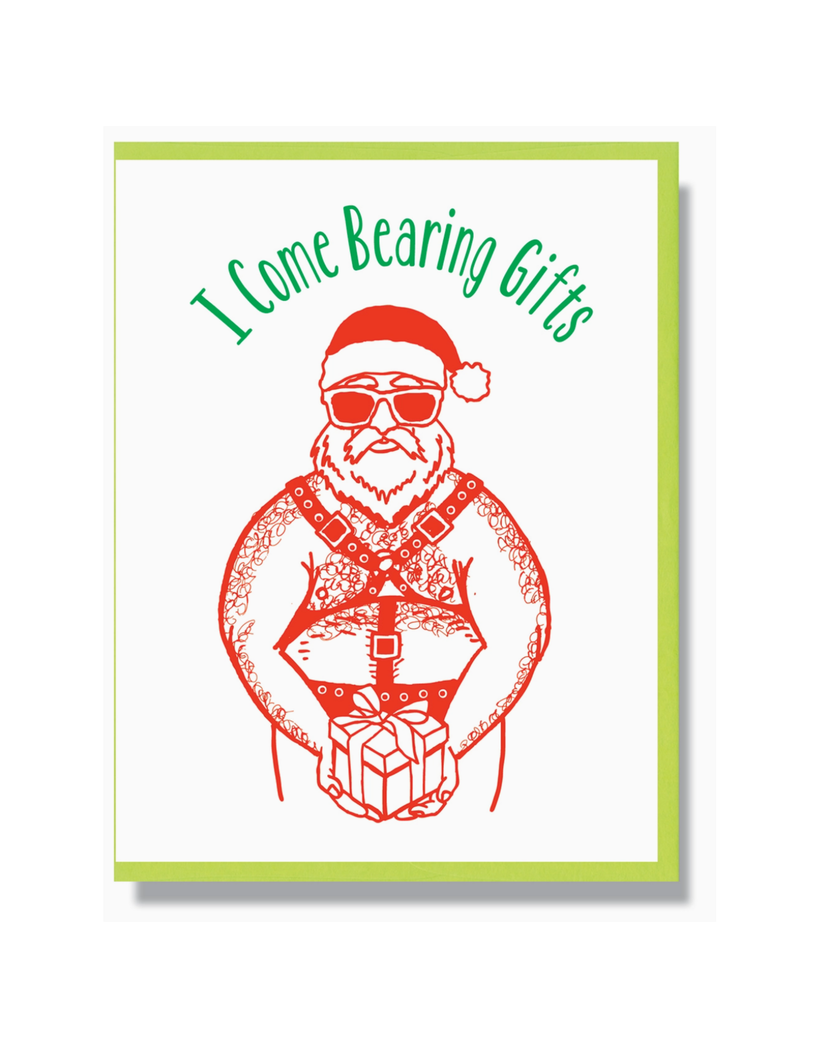 I Come Bearing Gifts Greeting Card