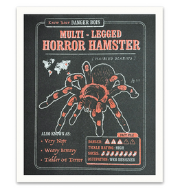 Multi-Legged Horror Hamster (Tarantula) Print