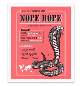 Nope Rope (Cobra) Print