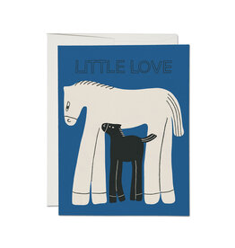 Little Love Horses Greeting Card