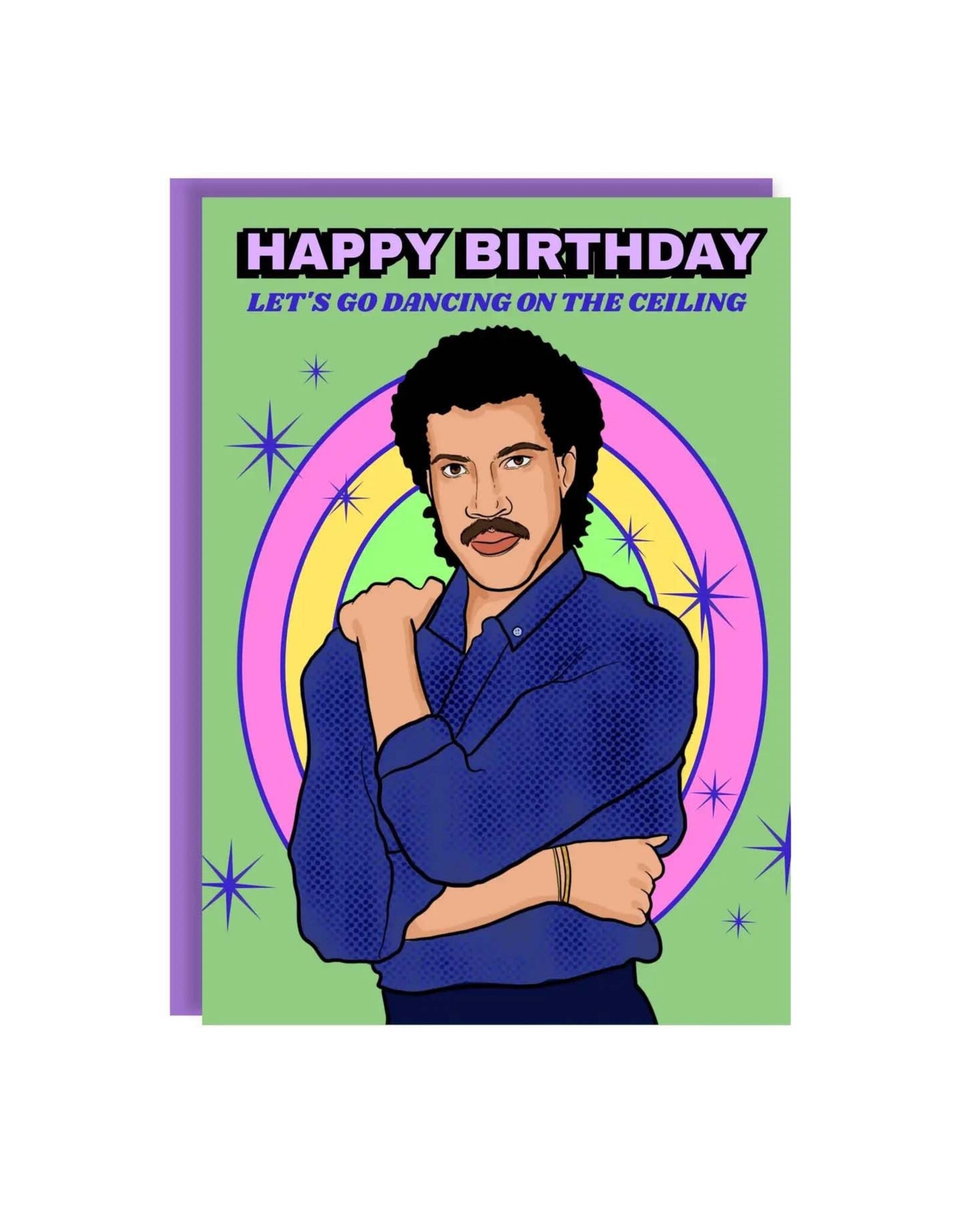 Dancing on the Ceiling Lionel Richie Greeting Card