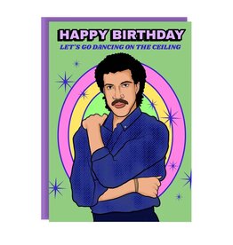 Dancing on the Ceiling Lionel Richie Greeting Card