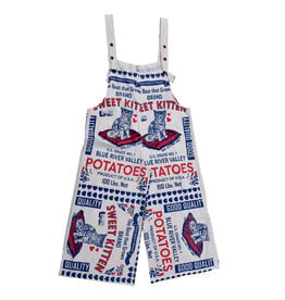 Evergreen Guardian Imports Flour Sack Overalls (One Size) -  Kitten