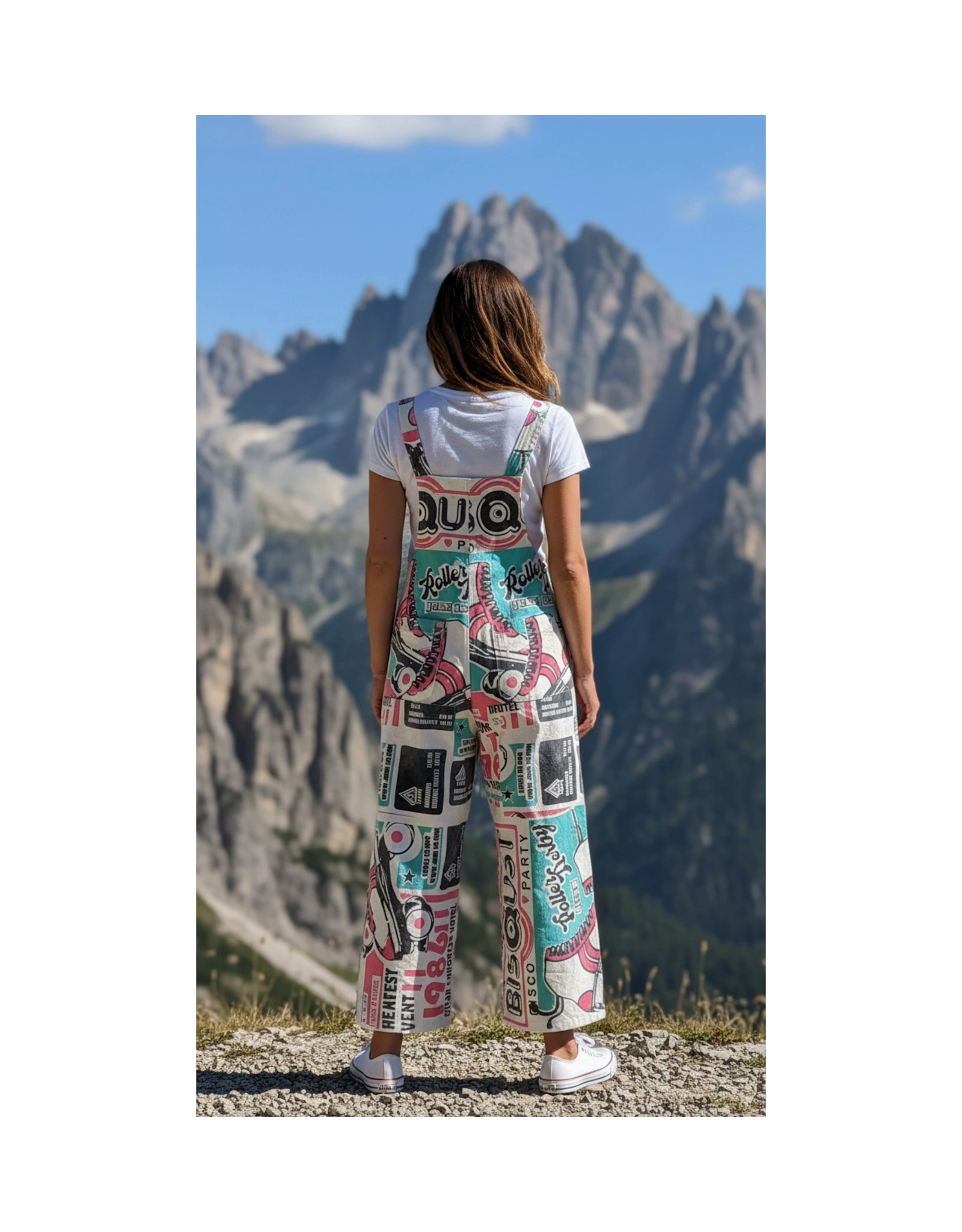 Evergreen Guardian Imports Flour Sack Overalls (One Size) -  Roller Derby