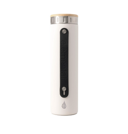 Iconic Matte White Bottle with Strap - 20 oz