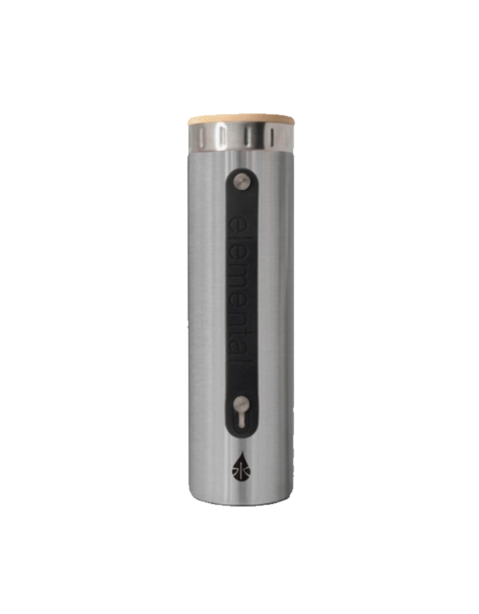Iconic Brushed Steel Water Bottle with Strap - 20 oz