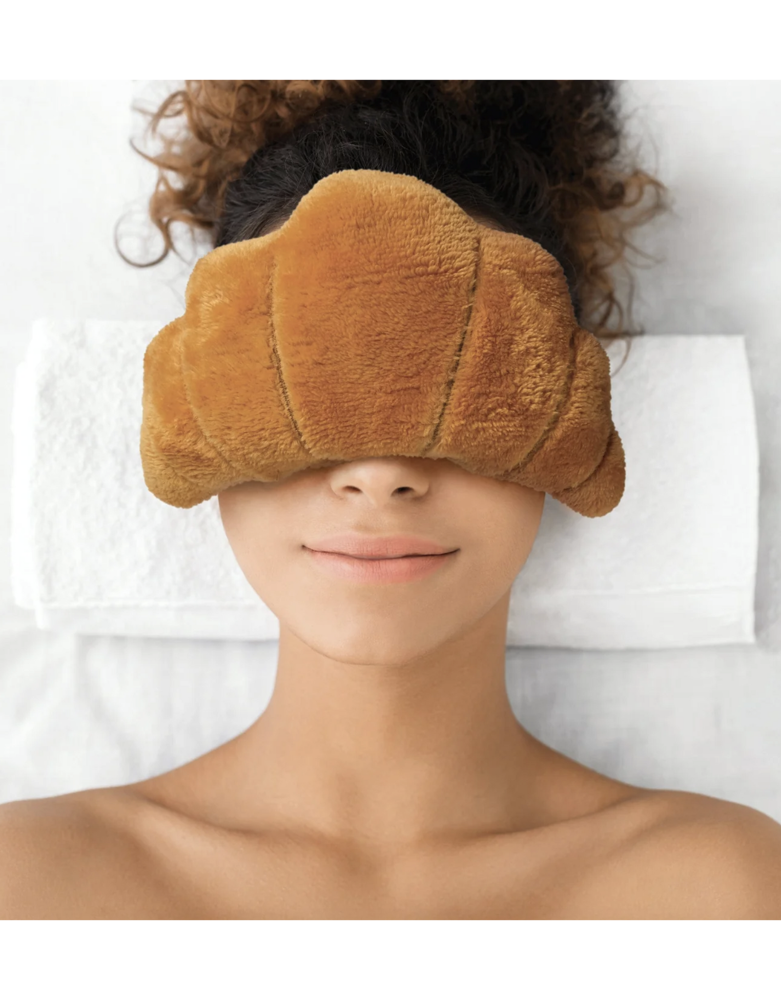 Cozy Carbs Croissant Eye Pillow