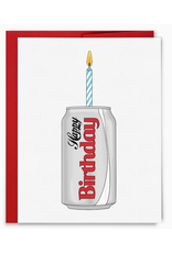 Happy Birthday Soda Greeting Card