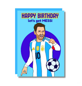 Let's Get Messi Greeting Card