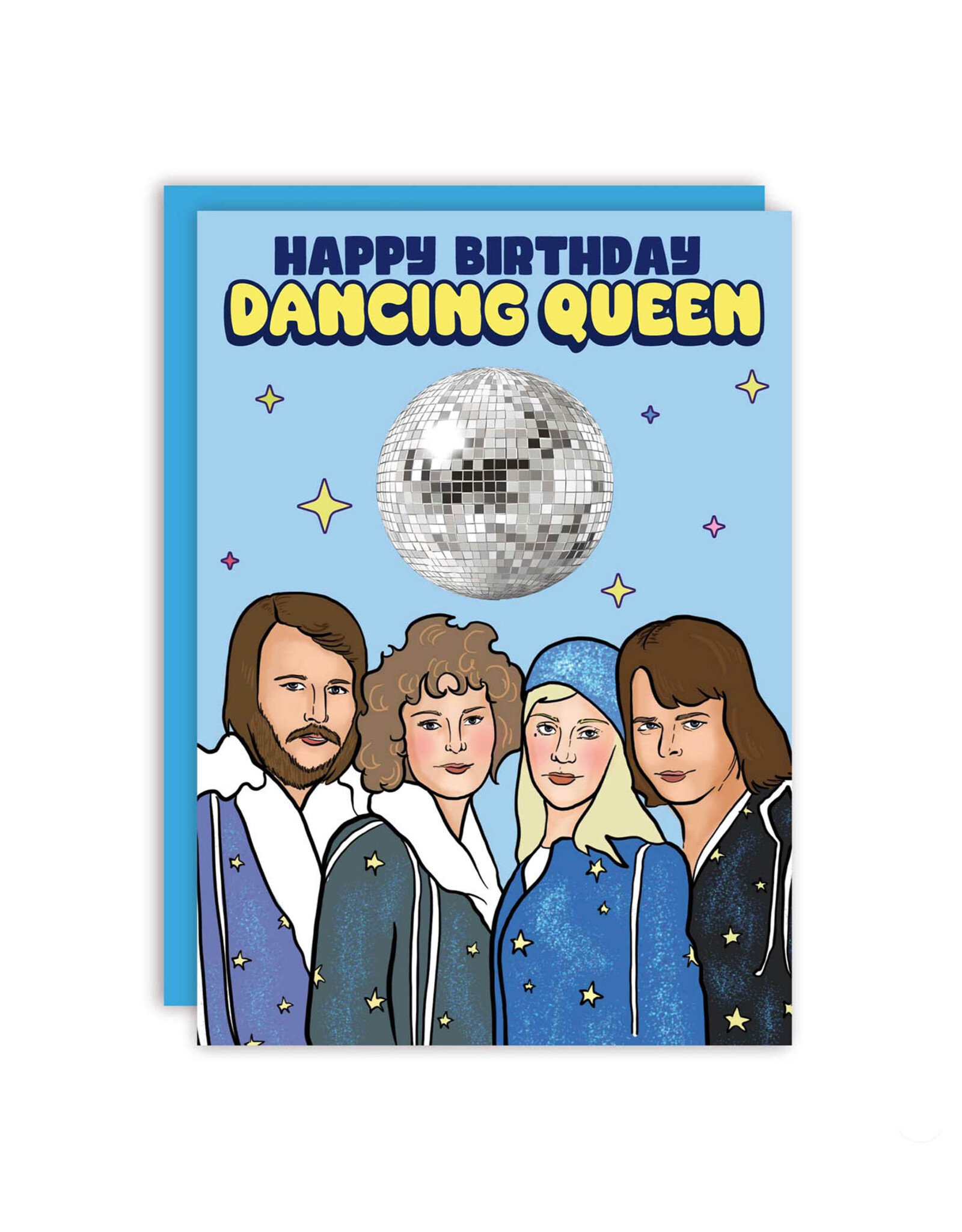 ABBA Dancing Queen Greeting Card