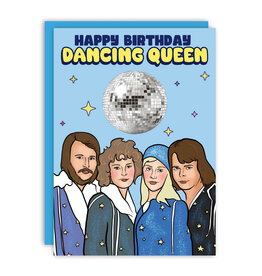 ABBA Dancing Queen Greeting Card